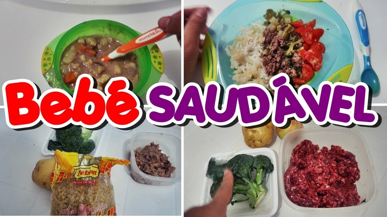 RECEITAS de PAPINHAS para BEBÊ de 1 ano - COMO FAZER E DICAS COMO GUARDAR