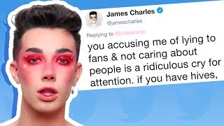 James Charles Attacked By Fan For Lying, Claps Back On Twitter