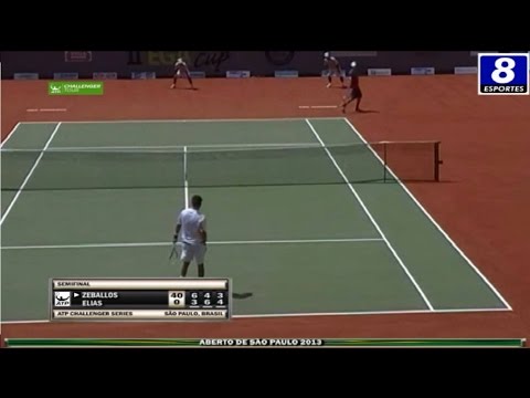 Horacio Zeballos - Saques Demolidores (Demolition Services) - Aberto SP 2013