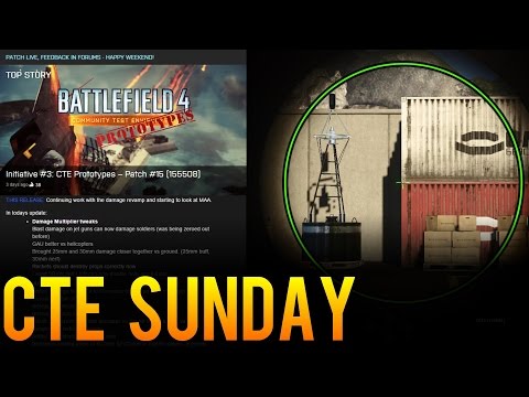 CTE Sunday - ACE23 Buff, SRAW, and More! - Recapping Weekly Battlefield 4 CTE Changes (JAN 11th)