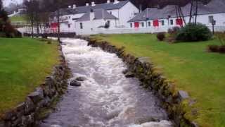 preview picture of video 'Whisky Water Edradour Distillery Pitlochry Highland Perthshire Scotland'