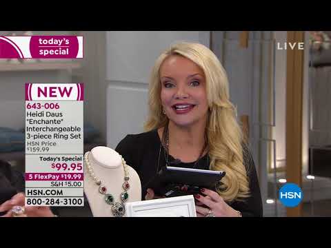 HSN | Heidi Daus Jewelry Designs 01.25.2019 - 01 AM