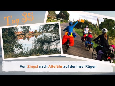 Ostseeküstenradweg mit Kindern von Zingst über Stralsund bis Altefähr (Rügen) – Ostseetour Tag 35