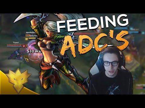 TSM Bjergsen & WildTurtle - FEEDING ADC'S - Preseason 7 Highlights