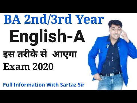 BA 2/3 year english A fast track class Video