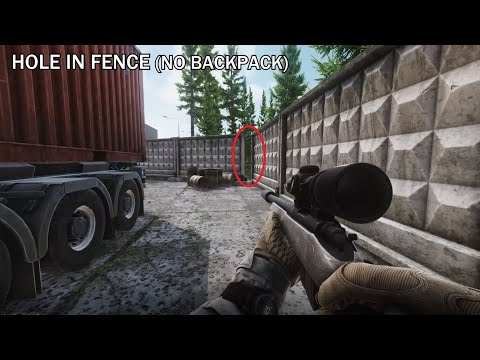Hole In Fence (Interchange) Exit Location With Map | Escape From Tarkov
