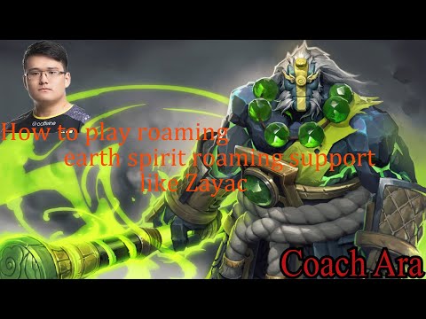 Educational video: How to play Roaming Earth Spirit like Zayac