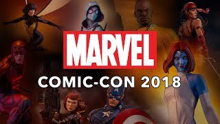 Marvel at the Sideshow Booth - SDCC 2018