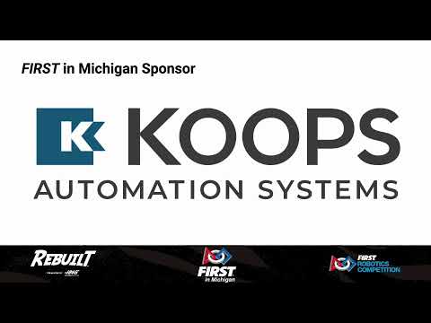 Event Stream - Apr 18 stream thumbnail for FIRST in Michigan State Championship - Consumers Energy Foundation Division