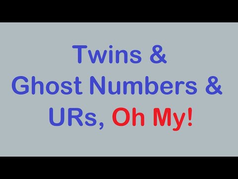 Sudoku Primer 279 - Twins & Ghost Numbers & URs, Oh My