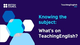 What's on TeachingEnglish in July, August and September? 📱