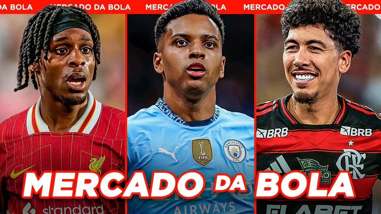4 TIMES ESTÃO INTERESSADOS EM RODRYGO│FIRMINO DE VOLTA AO BRASIL e+ - Mercado da Bola 2025