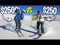 250 Vs 2 500 SKIING BUDGET CHALLENGE