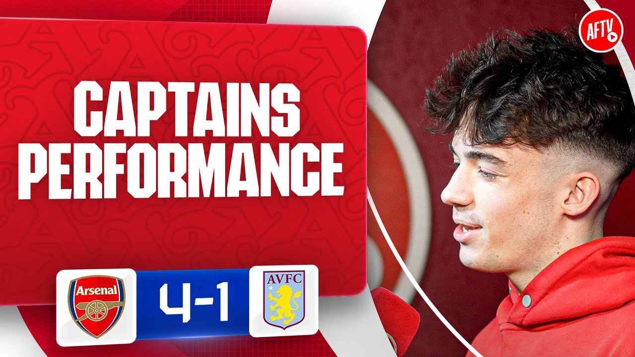 Captains Performance From Odegaard! (Ben) | Arsenal 4-1 Aston Villa