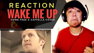REACTION | Avicii - Wake Me Up - (Home Free a cappella cover)