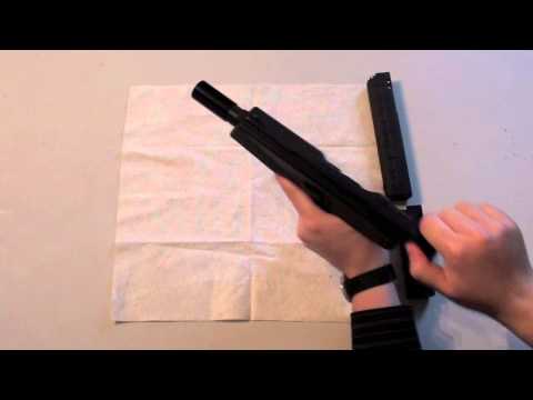 Steyr SPP (TMP) 9x19mm - Field strip - Tuning with Brügger&Thomet parts