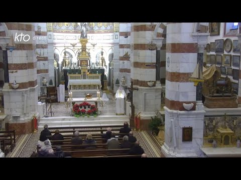 Messe de l’Aurore du jour de Noël à Notre-Dame-de-la-Garde à Marseille