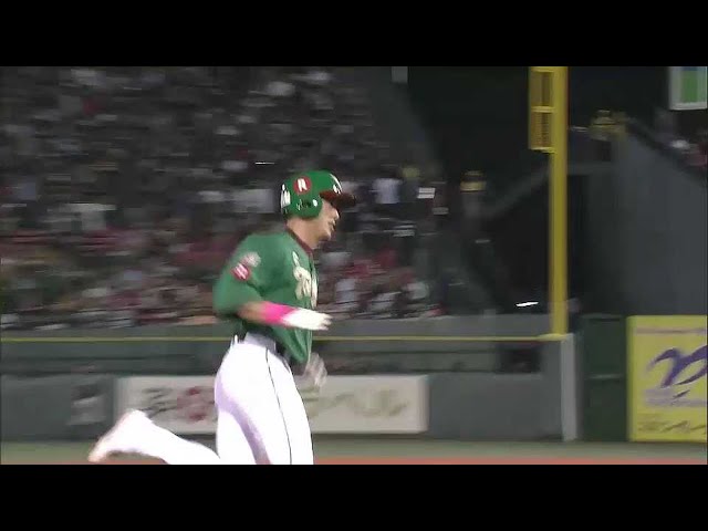 【7回裏】イーグルス・松井稼が意地の一発!! 特大3号ソロで反撃の狼煙をあげる!! 2014/8/16 E-M