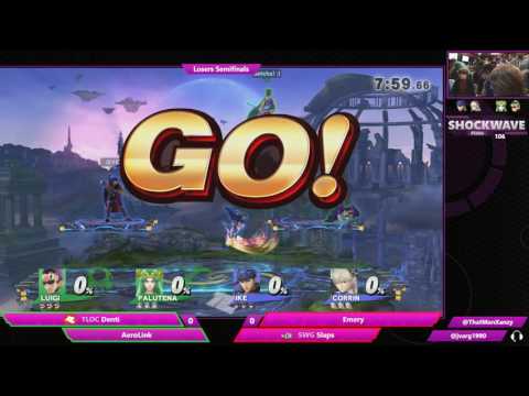 SW 106 - Emery + Slaps vs Denti + AeroLink Losers Semis - Smash 4