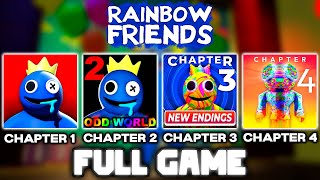 Rainbow Friends: Chapter 1, 2, 3, 4 | Full Walkthrough | Roblox