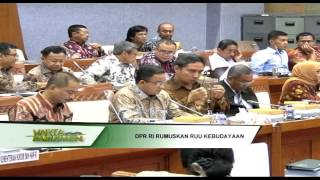 DPR RI - KOMISI X RUMUSKAN RUU KEBUDAYAAN