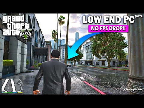 GTA V ✅Best Graphics Mod of 2022 for low end pc | with No FPS drop | Better Than NVE