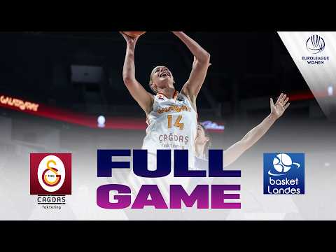 SFs Play-Ins: Galatasaray Cagdas v Basket Landes | Full Basketball Game | EuroLeague Women 2025-26