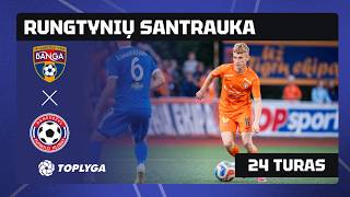 24 turo santrauka: „Banga“ – „Panevėžys“ (2026-09-03)