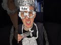 Diamond testing my aluminum foil