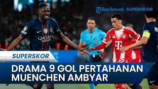 DRAMA TANPA AMPUN, PSG vs Bayern Hasilkan 9 Gol, Vincent Kompany Geram Lihat Hasil Akhir