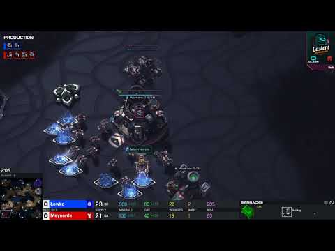 Lowko (Z) vs Maynarde (T) #1 - QLASH Casters Invitational Group D Losers Match