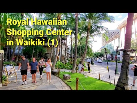 Royal Hawaiian Shopping Center em Waikiki (1) | Passeio a pé | Suas férias em Oahu, Havaí