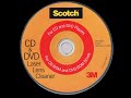 Scotch 3M Laser Lens Cleaner For CD DVD Player Drives