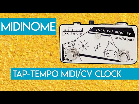 Ultrapalace Midinome - A Tap-Tempo Metronome, Master MIDI Clock, and CV Clock image 17