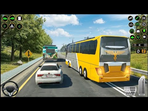 Uphill Offroad Bus Driving Simulator 3D - Coach Bus Tourist Driver 2026 - Android GamePlay. #65