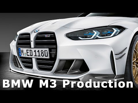 2021 BMW M3 production line  ▶ Plant Munich