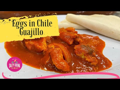 Scrambled Eggs in Red Chile