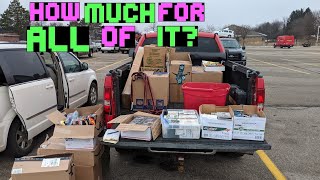 His entire EBAY STORE... I bought that