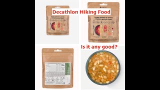 Decathlon Hiking Food. Is it any good?