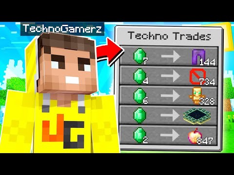 Insane Minecraft YouTuber Trades for OP Items!