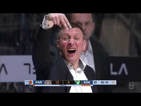ABA Liga 2018/19, Round 15 match: Partizan NIS - Krka (12.1.2019)