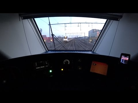 Train Driver's POV slt Amsterdam - Amersfoort 2017