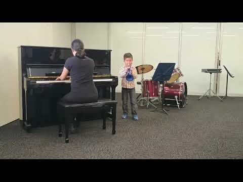 Hayden (6) plays La cucaracha Aug 2023