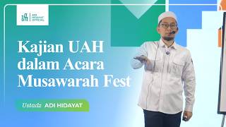 Download lagu Musawarah Fest Lecture - Ustadz Adi Hidayat mp3 Download lagu Musawarah Fest Lecture - Ustadz Adi Hidayat mp3