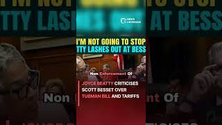 Joyce Beatty Criticises Scott Besset Over Tubman Bill and Tariffs #politics