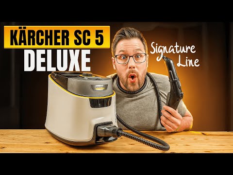 Kärcher SC 5 Deluxe Signature Line Test ► Was taugt der EasyFix Dampfreiniger mit Unterschrift?