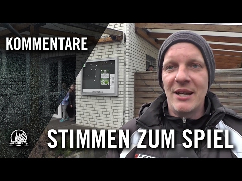Die Stimmen zum Spiel (SV Westhoven-Ensen - SC Borussia Lindenthal-Hohenlind, Bezirksliga, St. 1)