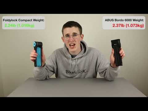 @BikeLockWiki : Foldylock Compact vs ABUS Bordo 6000 (42 sec)