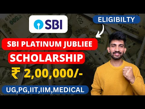 SBI Platinum Jubliee Asha Scholarship 2025 | How to Apply for SBI Scholarship Scheme 2025