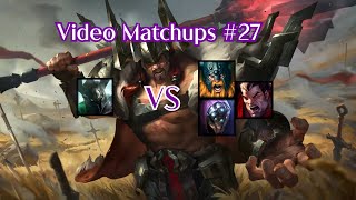 Mordekaiser Matchups 27: Mordekaiser vs Olaf | Jax | Darius